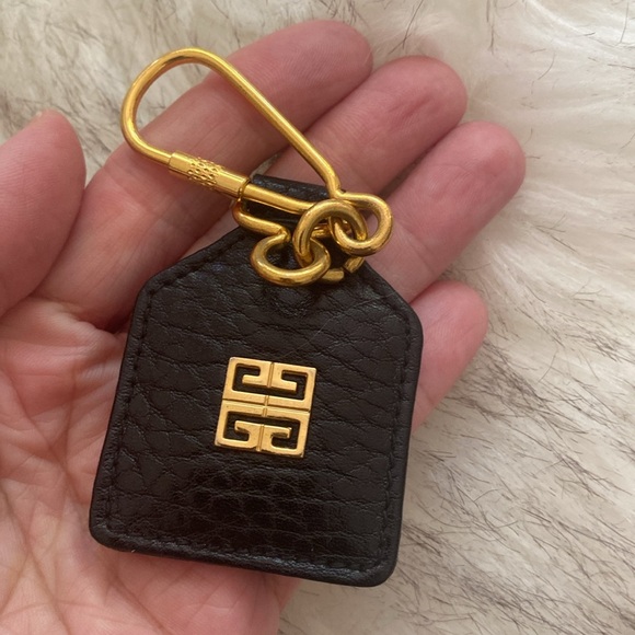 Vintage Black Givenchy Keyring/Charm - Picture 4 of 7